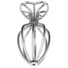 Generique Plug en métal Heart Line L 8 x 4.2cm